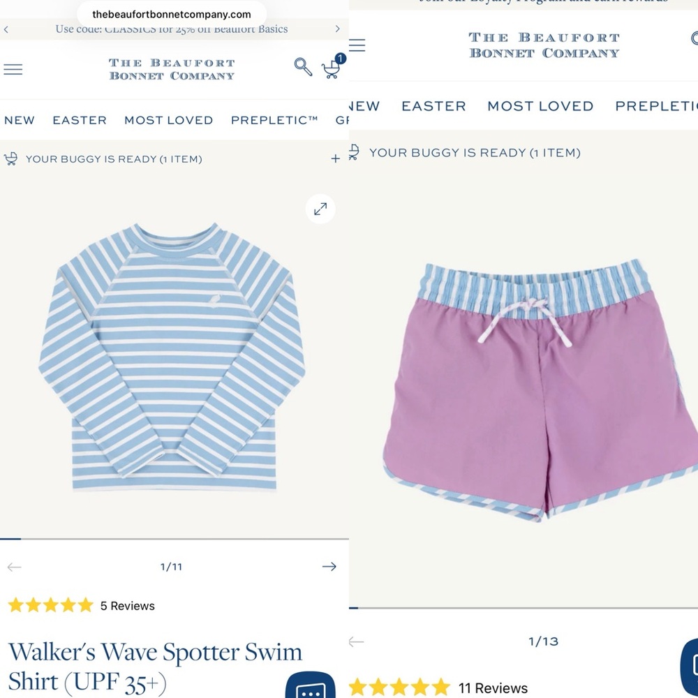 The Beaufort Bonnet Company Baby Boy’s Swimsuit